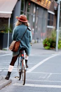 Riding bikes in Denver